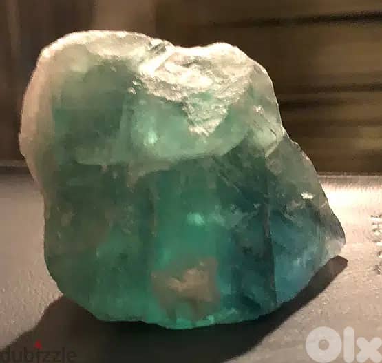 Semi-precious stone 100% Natural Green flourite tumbled rough Gemstone 1