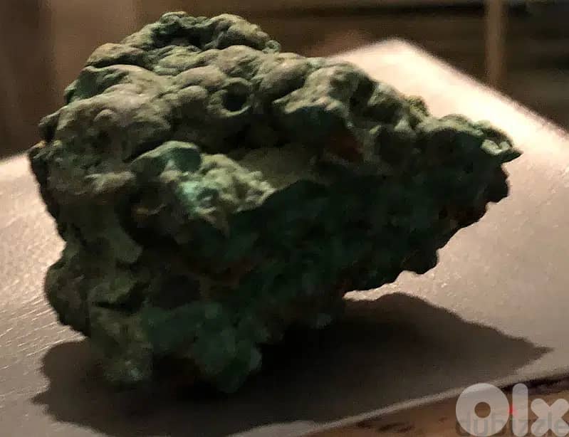 Semi-precious stone 100g Natural malachite decoration raw ore Original 1