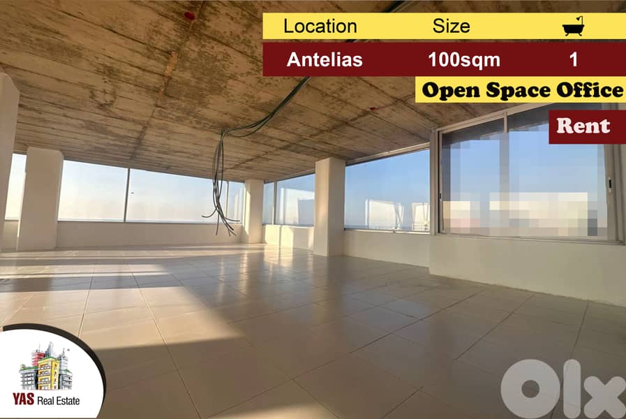 Antelias 100m2 | Office For Rent | Main Street | Catch | MJ | 0
