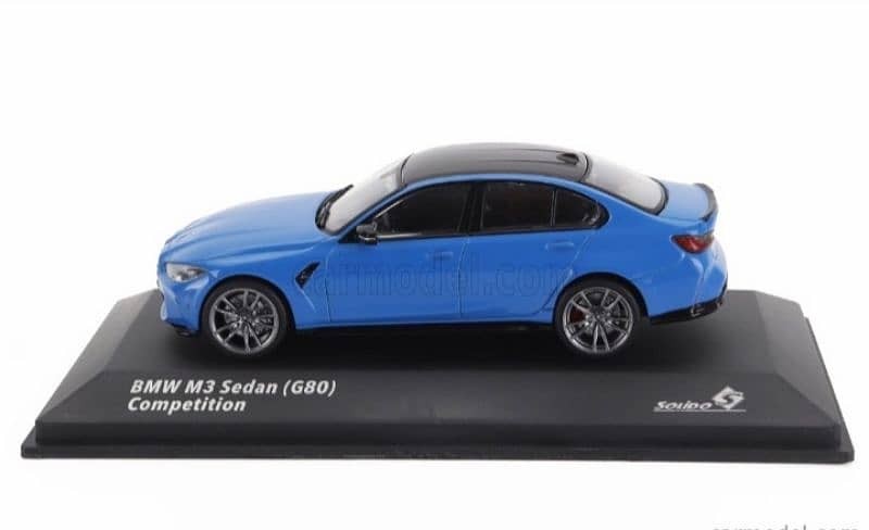 BMW M3 Competition G80 diecast car model 1;43. 1