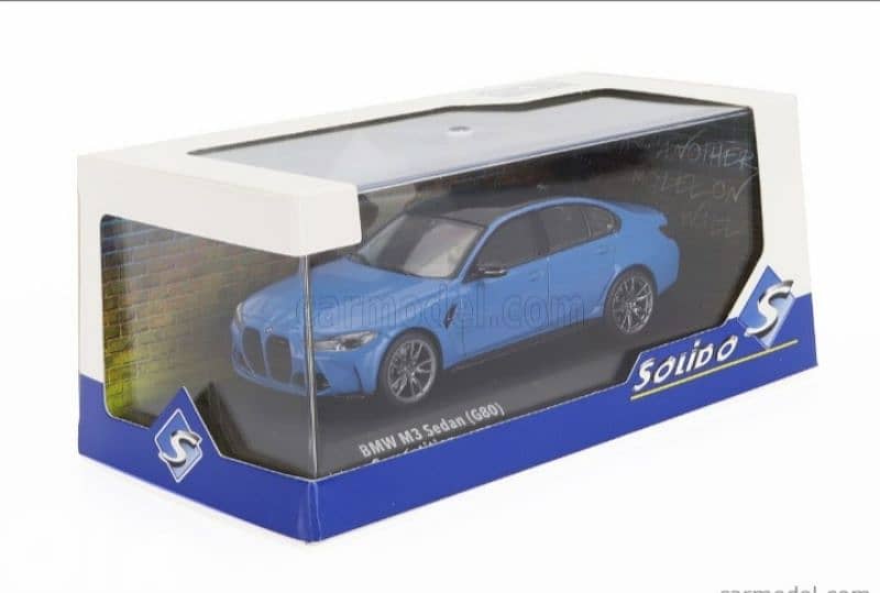 BMW M3 Competition G80 diecast car model 1;43. 5