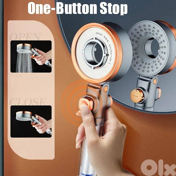 Top quality high pressure shower head مسكة دوش 1