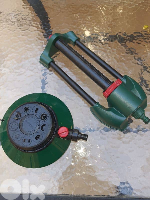 OUTDOOR GARDEN  oscillating sprinkler PARKSIDE GERMANY 3
