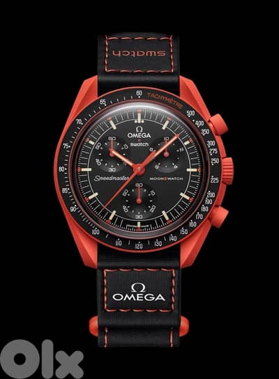 OMEGA X SWATCH MOONSWATCH MISSION ON EARTH “LAVA” - SCREEN PROTECTED