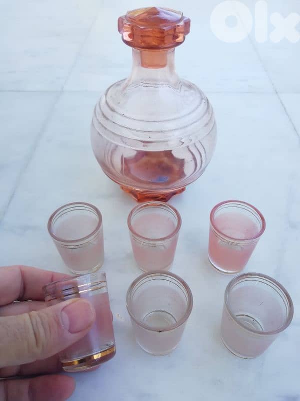 طقم زجاج مهضوم 0