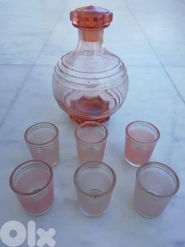 طقم زجاج مهضوم 4