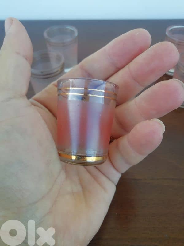 طقم زجاج مهضوم 5