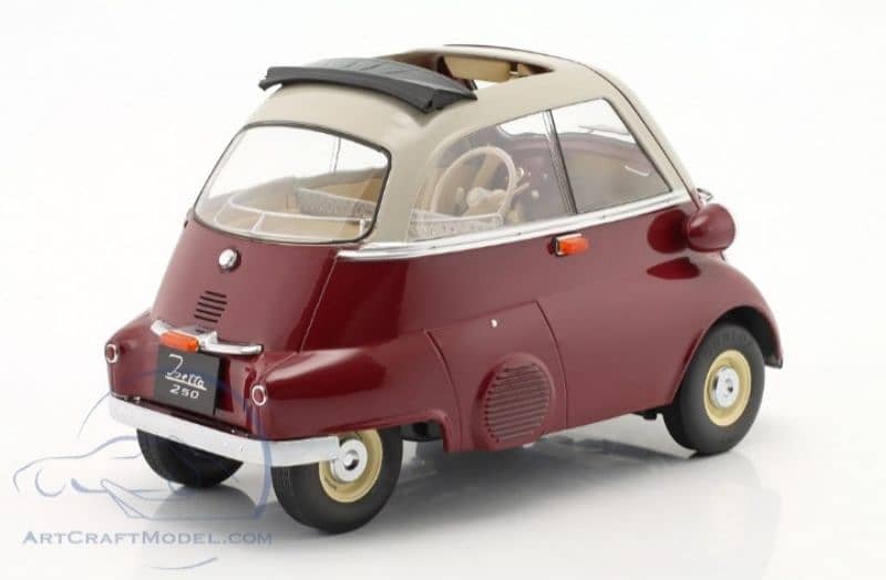 BMW Isetta 1959 diecast car model 1:12 2