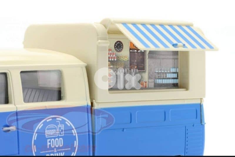 V. W T1 Food Truck diecast car model 1:24. 4