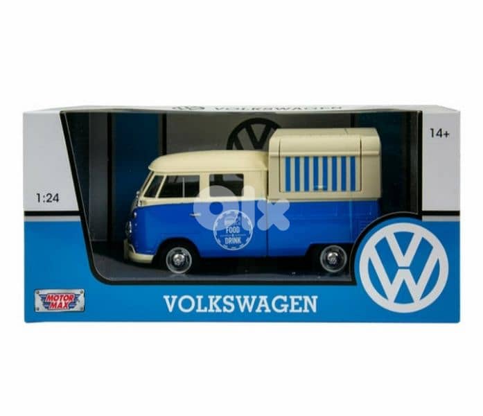 V. W T1 Food Truck diecast car model 1:24. 6