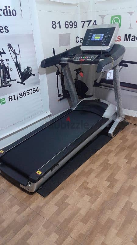 one time used treadmill supper clean 3hp 3