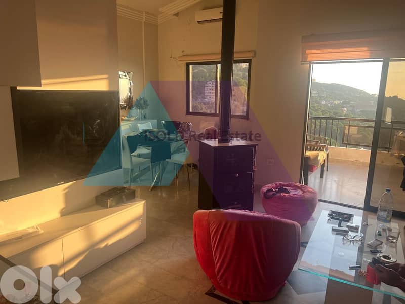 Furnished Apartment+MountainView 4 Sale in Ain El Rihaneh-عين الريحانة 0