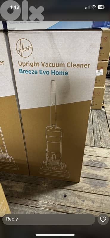 Hoover, Upright Vacuum Cleaner, Bagless, 850W Breeze Evo Home 2