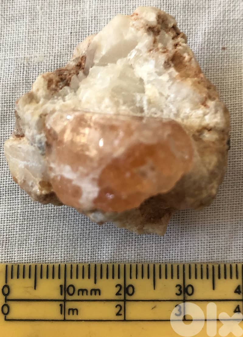 Raw Topaz Crystal Specimen from Pakistan, See size in pictures 1