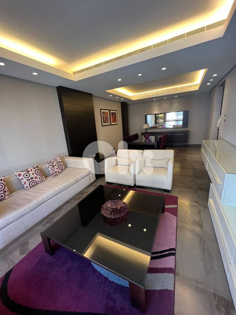 FURNISHED APARTMENT IN DOWNTOWN PRIME (130SQ) 2 BEDS , (BTR-292) 0