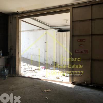 Depot for sale in Mansourieh مستودع للبيع في المنصورية