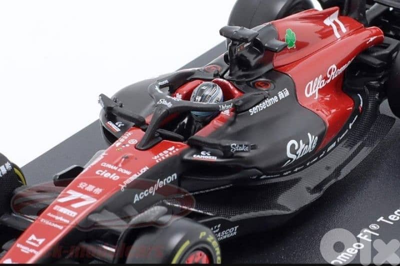 V. Bottas C43 Alfa Romeo #77 (2023) diecast car model 1;43. 5