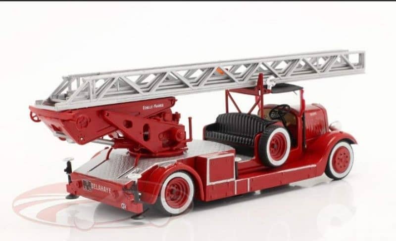 Delahaye 103 Fire Truck diecast car model 1;43. 3