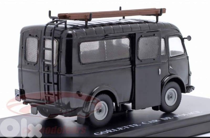 Renault Goelette (Police France 1962) diecast car model 1;43 3