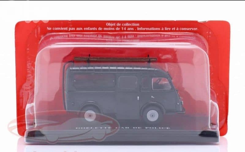 Renault Goelette (Police France 1962) diecast car model 1;43 5