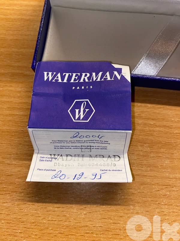 Waterman Paris pens 5