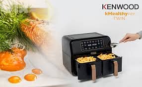Kenwood Air Fryer 8L kHealthy Fry HFP70.000BK مقلاة كينوود الهوائية 5