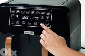 Kenwood Air Fryer 8L kHealthy Fry HFP70.000BK مقلاة كينوود الهوائية 6