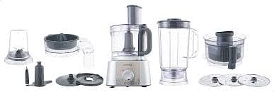 Kenwood FDP65.750Wh Food Processor 1000W 3L Bowl 1.5L محضرة طعام كينود 0