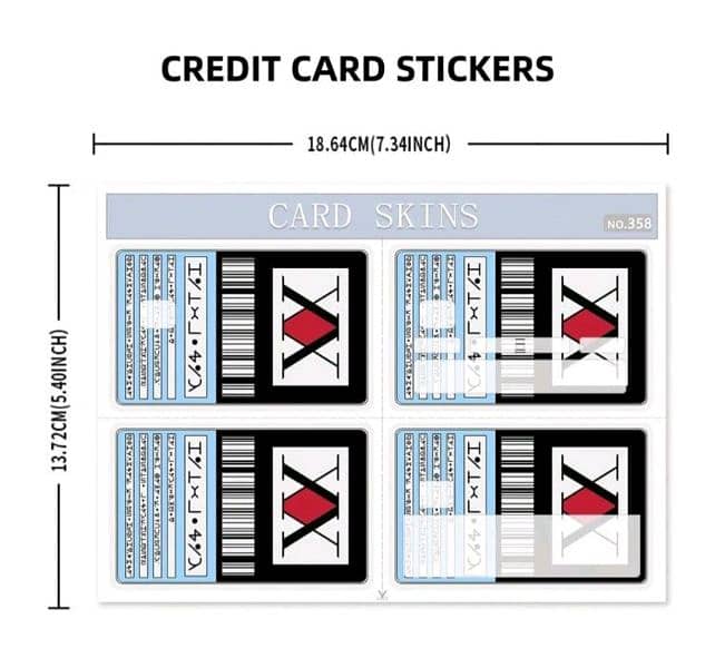 Hunter X Hunter credit card skin 1