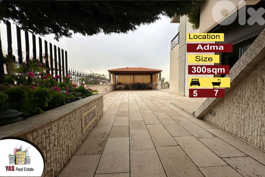 Adma 300m2 | 350m2 Terrace | View | Underground Workshop| RA/IV | 0