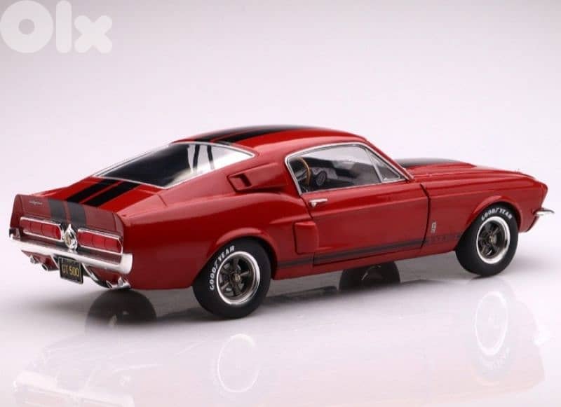 Ford Mustang Shelby GT500 1967 diecast car model 1;18. 5