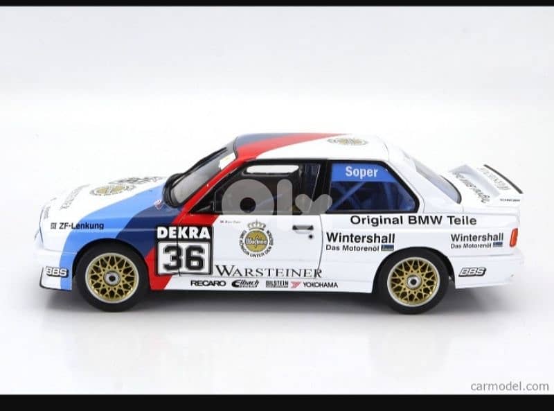 BMW M3 (E30) Evo DTM 1989 diecast car model 1;18. 1