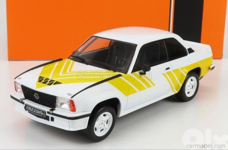 Opel Ascona B 400 1982 diecast car model 1;18. 0