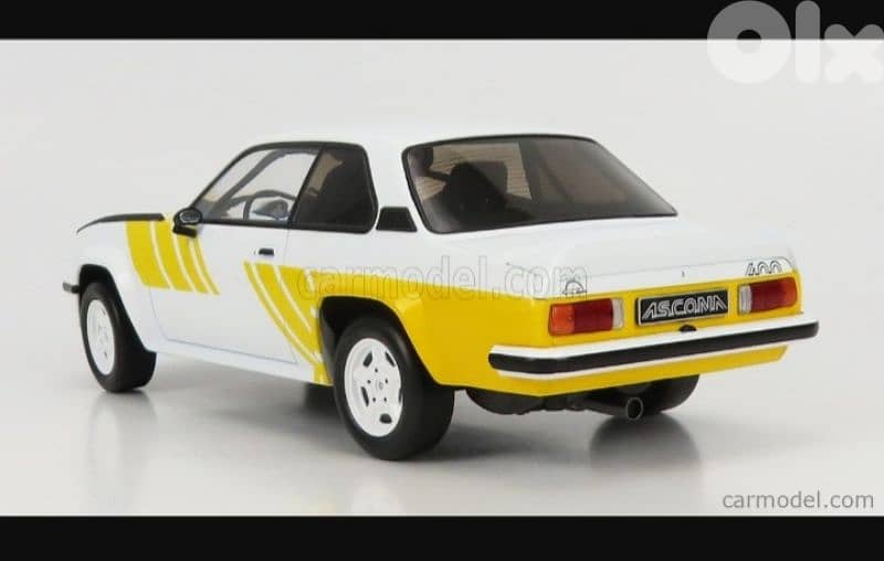 Opel Ascona B 400 1982 diecast car model 1;18. 2