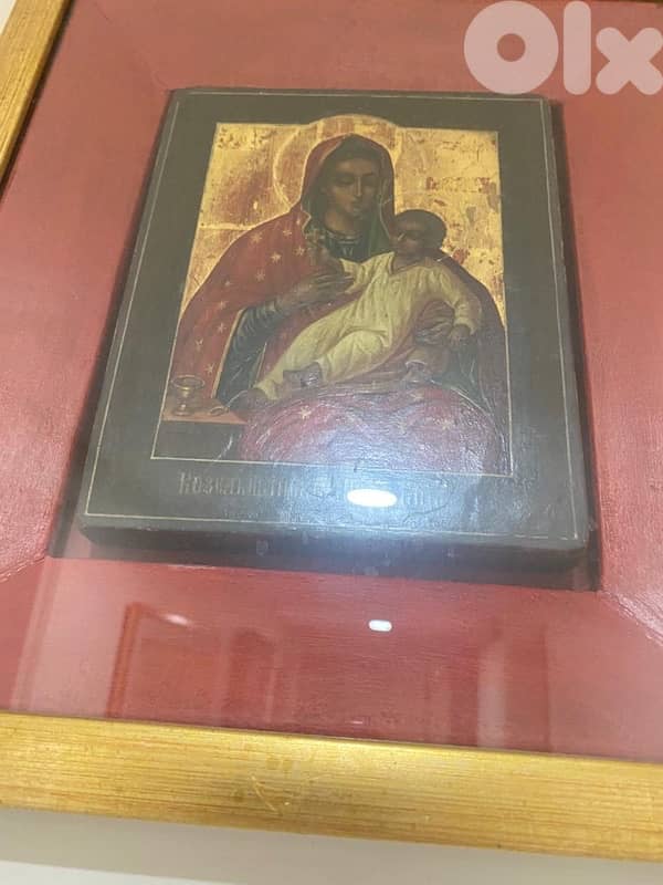 antique rare Russian icon 4