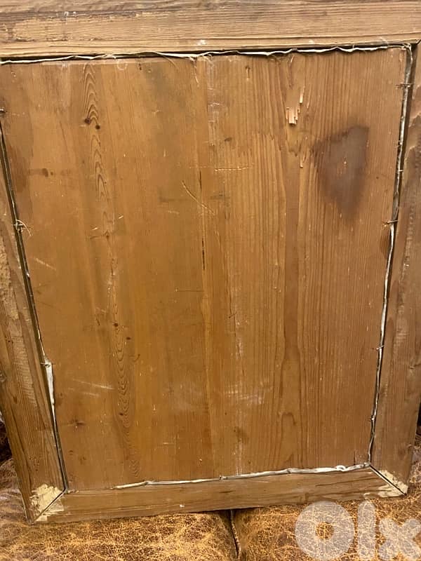 antique Greeck 19th century baptism icon 6