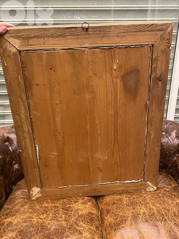 antique Greeck 19th century baptism icon 7