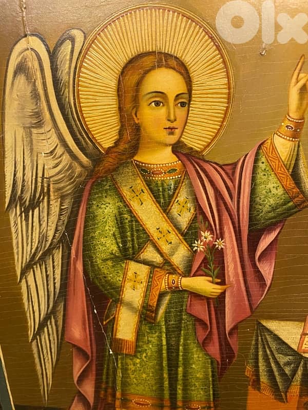 antique greeck icon 19 th century 12