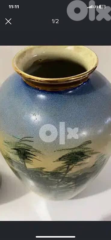 beautifull pair of french porcelaine vases 1