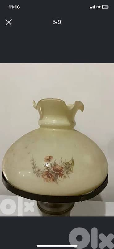 antique opaline French lusters 8