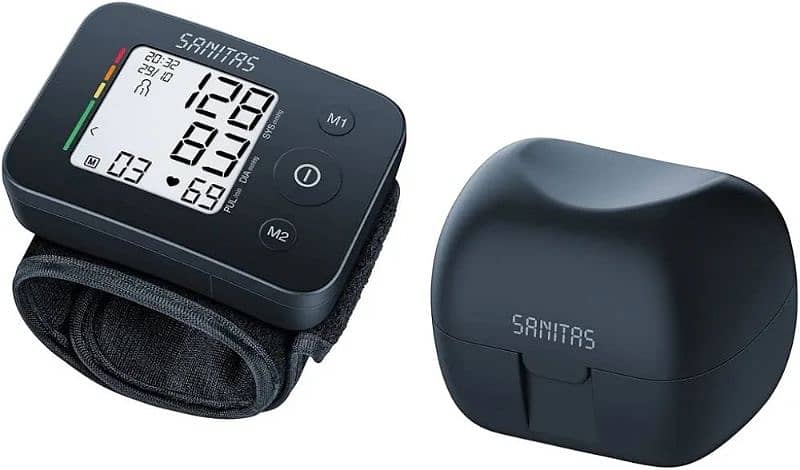 SANITAS Digital Wrist Blood Pressure،جهاز قياس ضغط الدم الرقمي SBC 30 1