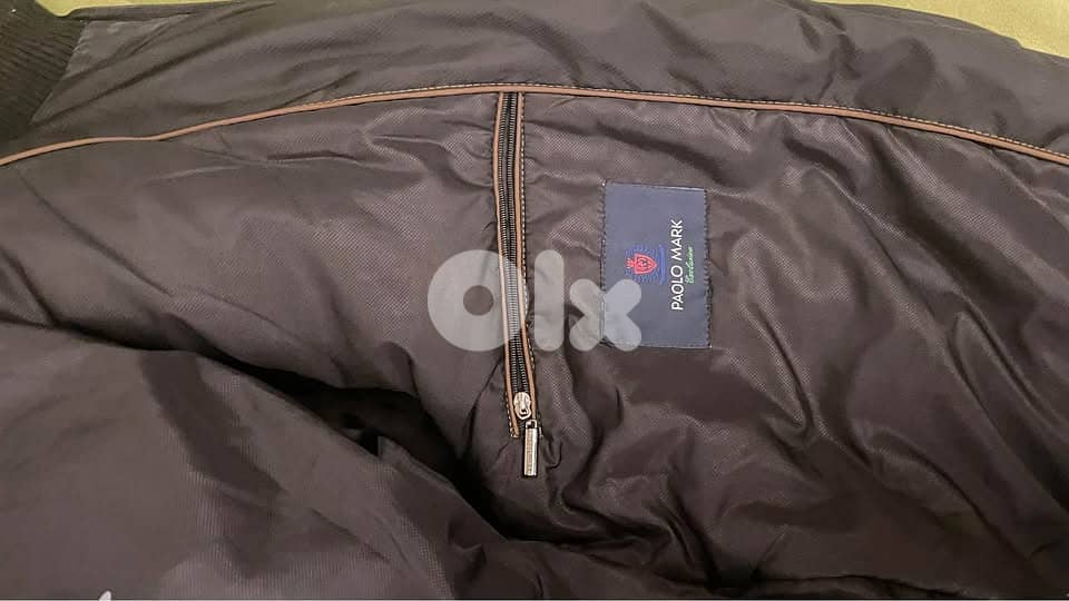 black  puffer jacket camel hair 2