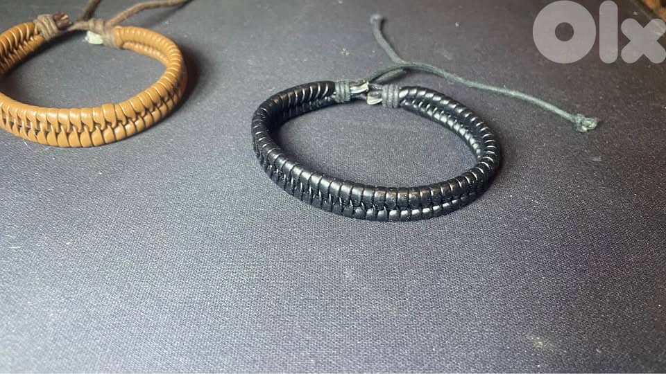 Men leather bracelets 1