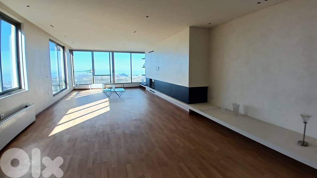 LUX Quadruplex + Garden +View For Rent in Fakra - شقة للإيجار في فقرا 0