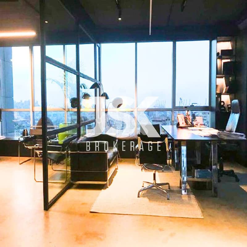 L16871 -Office For Rent in a Commercial Tower, Mirna Chalouhi, Dekwene 0