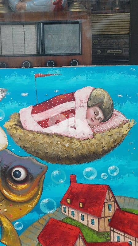 لوحة رسم زيتي روسية 10