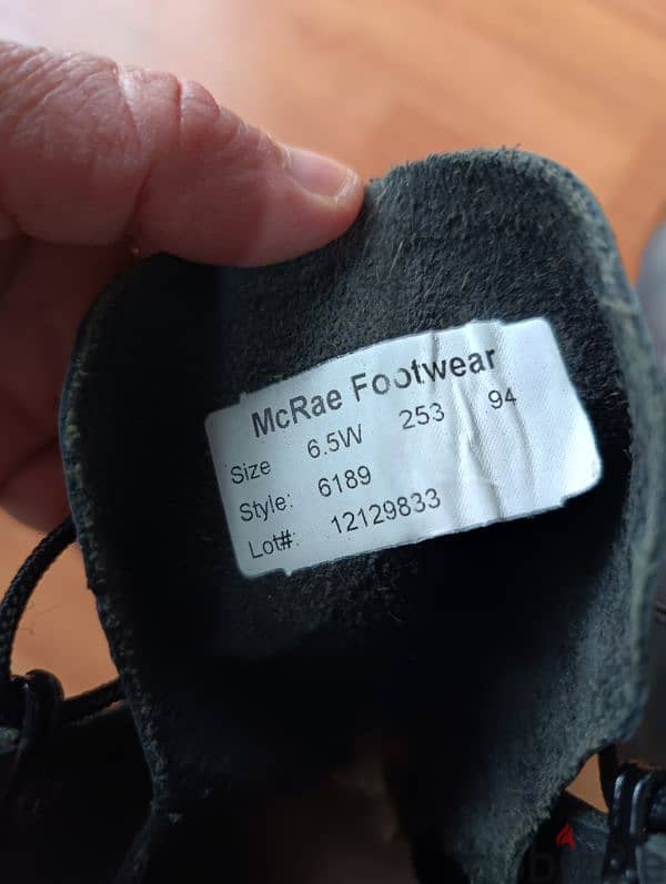 Mc Rae real leather ranger boots size 40 1