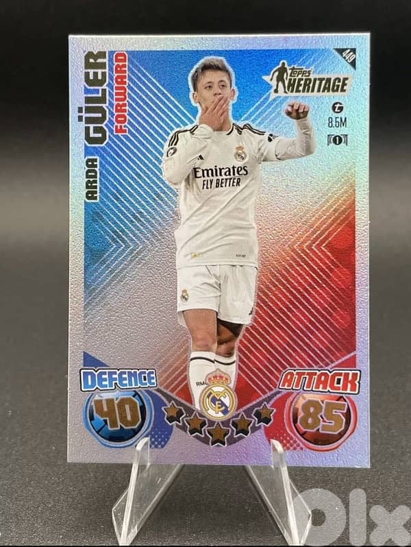 Arda Guler - 2024-25 Topps Match Attax Football Topps Heritage #449 0
