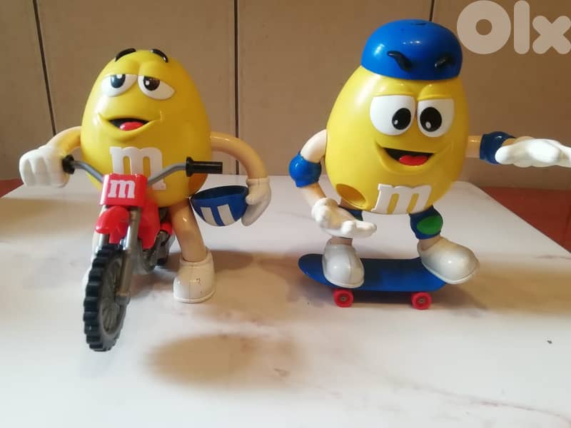 Big collection of M&M collectible dispensers 12