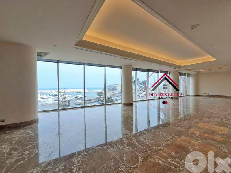 Marina Sea View Apartment For Sale in Downtown For Spectacular Sunsets 0
